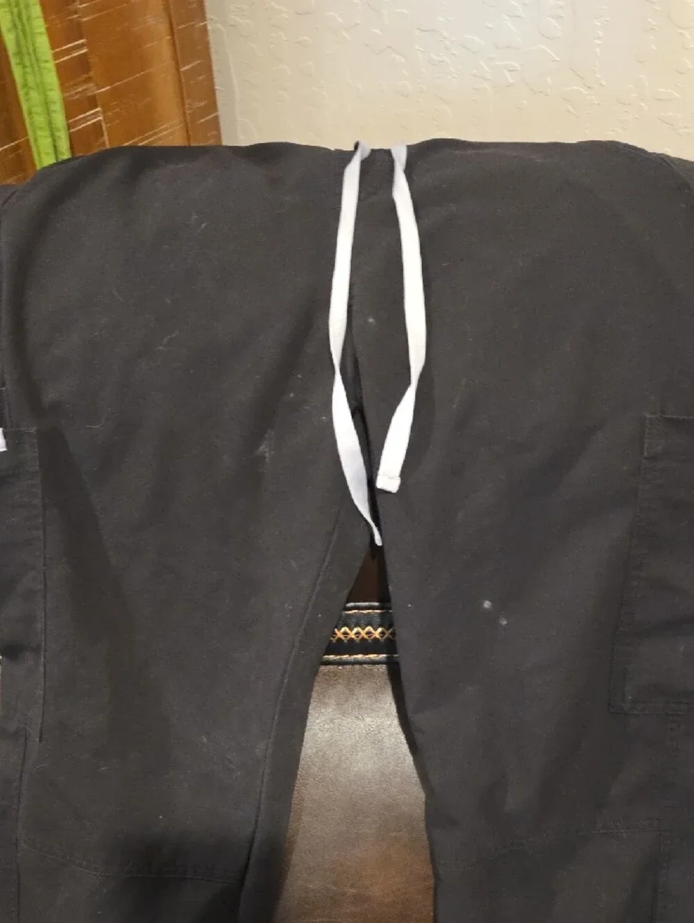FIGS Axim Technical Collection Black Scrub Pants- L